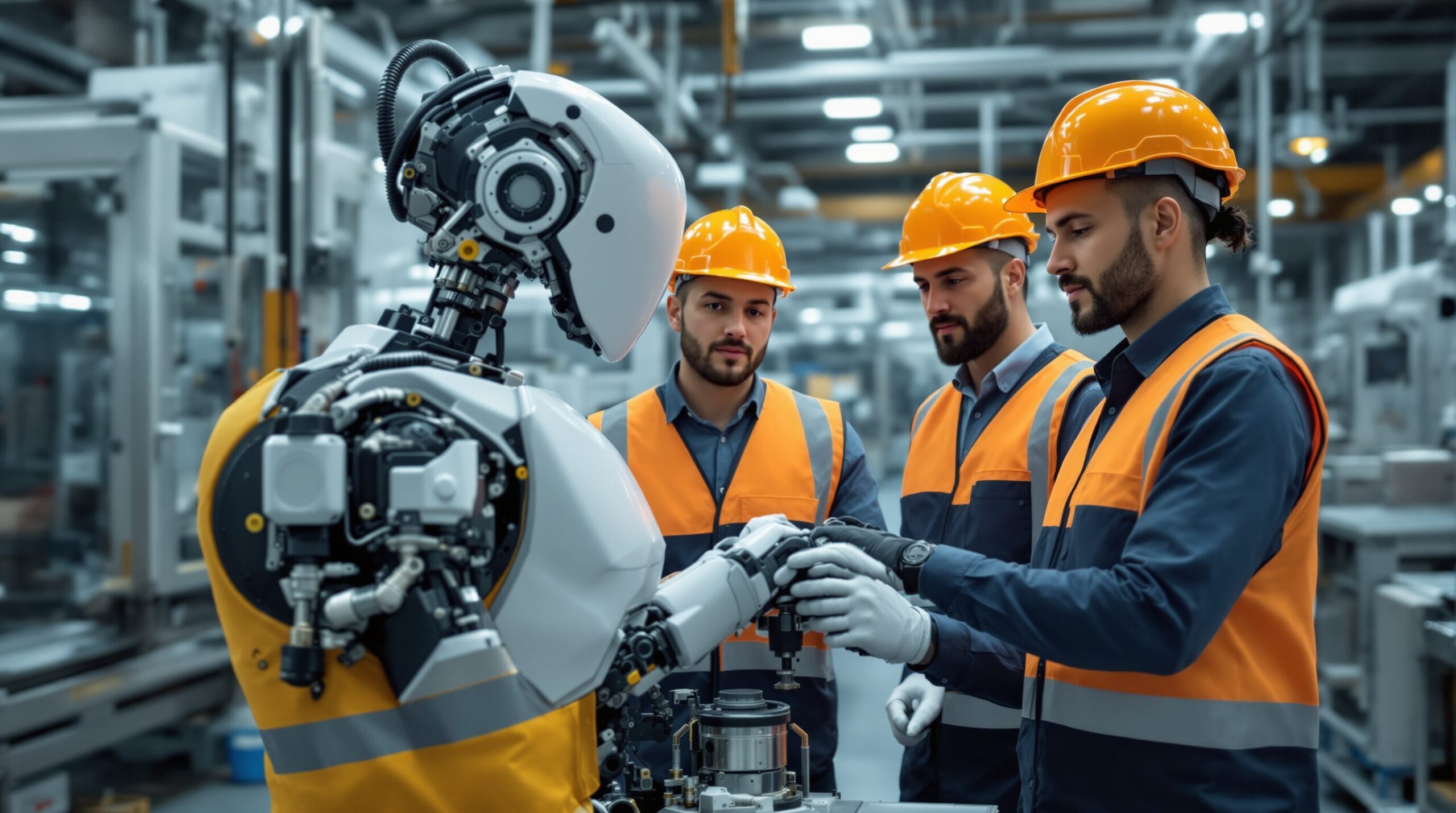 fabrication de robots pour l'industrie paris