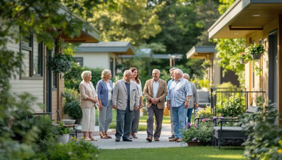 petites maisons pour seniors